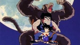 Dragon Ball  SanGoku se transforme pour la 1ère fois en gorille géant [upl. by Tania703]