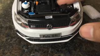 Unboxing of Mini Volkswagen POLO 118 Diecast [upl. by Riannon]