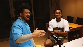 ROOMIES  Ardie Savea amp Folau Fakatava [upl. by Iek]