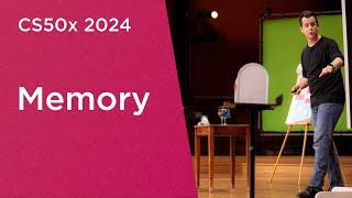 CS50x 2024  Lecture 4  Memory [upl. by Elianora]