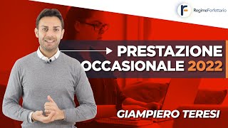 Prestazione Occasionale 2022 cosa è cambiato [upl. by Aratehs]