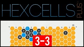 Hexcells Plus Walkthrough  World 3  33 Puzzle [upl. by Ahsiak791]