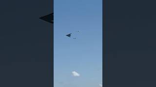 B2 Spirit with T38 Talon escort [upl. by Mairhpe662]