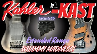 Whammy Bars On 8 9 And 10 String Guitars [upl. by Doralyn]