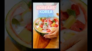 KOREANS’ Korea In Korea its a must to eat seasonal food in a country with four distinct seasons [upl. by Eiznekcm]