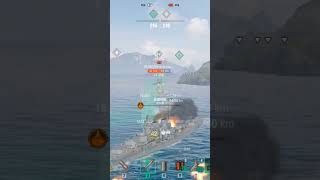 World of Warships  Libertad vs Schlieffen  an unexpected ending worldofwarshipsgameplay [upl. by Yenruoj63]