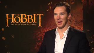 Benedict Cumberbatch on playing Smaug in The Hobbit [upl. by Rebm198]