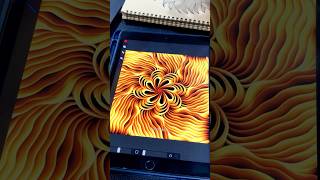 🧡💛🎨✨ satisfying mandalaart mandaladrawing relaxing youtubeshorts viralvideos art artist [upl. by Leiria119]