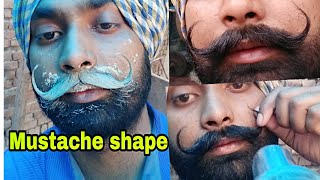 Saloon Jaisi Mustache  2021 Best Video Mustache Growth Setting How To Mustache Setting Naturally [upl. by Salas]