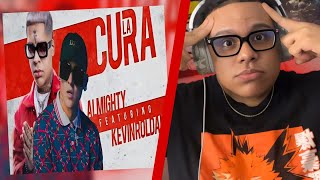 REACCIONANDO A LA CURA  Almighty y Kevin Roldan Official Video [upl. by Rodrique840]