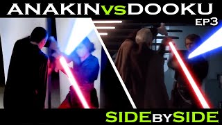 Anakin vs Count Dooku Episode 3  Reenactment and Reimagined  Lightsaber Duel [upl. by Sylas]