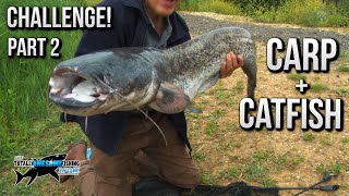 Carp and Catfish Challenge Part 2  TAFishing [upl. by Aliban537]