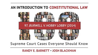 ⚖️ Burwell v Hobby Lobby Stores 2014  An Introduction to Constitutional Law [upl. by Ahsoyem65]