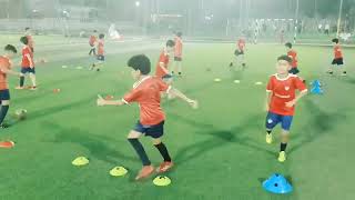 Passing amp Receive U8U9  Smart Football Academy Egypt [upl. by Aitsirk118]