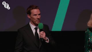 Benedict Cumberbatch and Kirsten Dunst introduce The Power of the Dog  BFI LFF 2021 [upl. by Halsted]