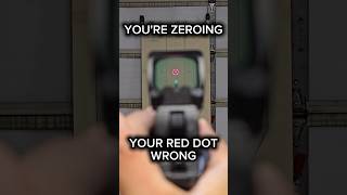 How to properly Zero your red dot [upl. by Hamid]