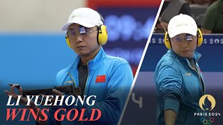 Shooting Li Yuehong Wins Mens 25m Rapid Fire Pistol  Paris Olympics 2024 [upl. by Mcfarland]