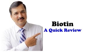 Biotin  Brief Review [upl. by Nageam]