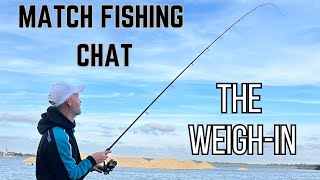 THE WEIGHIN  MATCH FISHING CHATWINTER LEAGUE RESULTS AND COMP WINNERS [upl. by Gottuard]