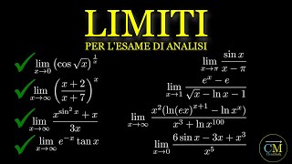 8 Limiti di Funzioni che devi saper fare per passare Analisi 1 [upl. by Waddell]