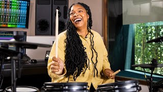 NEW Simmons Titan 50 BEX Electronic Drum Kit  Demo and Overview with Bianca quotBRichquot Richardson [upl. by Salvador817]