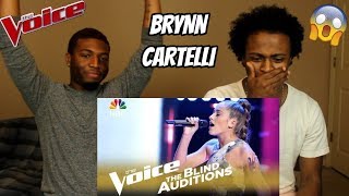 The Voice 2018 Blind Audition  Brynn Cartelli quotBeneath Your Beautifulquot REACTION [upl. by Black216]