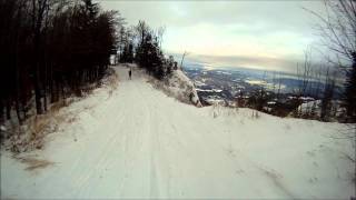 TOUR de Králiky  Pod Zlatou Studňou  Skalka štadión bežkovanie v Kremnických vrchoch HD [upl. by Berget966]