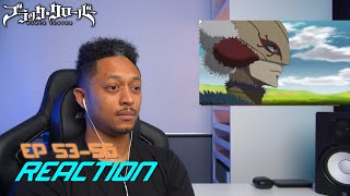 Vangeance Unmasked Black Clover Episode 53  56 Reaction [upl. by Laurin]