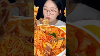 더워지기전에마라탕🔥Korean Spicy Malatang Mukbang ASMR [upl. by Arraeit]