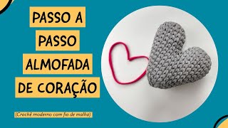 Tutorial almofada de coração todos os segredos [upl. by Medin]