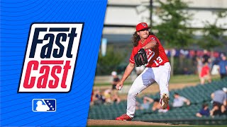 MiLB FastCast Lowders seven Ks Shaws home run [upl. by Llenwad]