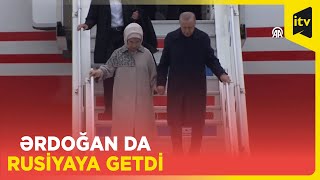 Ərdoğan BRİCS sammitində iştirak etmək üçün Kazana gedib [upl. by Valli]