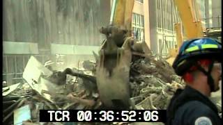 September 11 2001 World Trade Center aftermath raw stock footage Part 3 PublicDomainFootagecom [upl. by Oiromed]