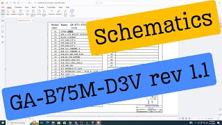 Boardview  Schematic digram  gigabyte gab75md3v Rev 11 Free Dowload [upl. by Marie]