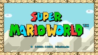 Super Mario World  SNES  Full Playthrough [upl. by Almeeta548]