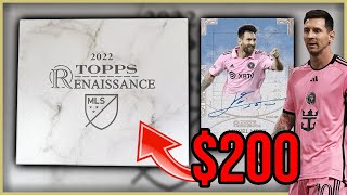 200 für ZWEI Karten  2022 Topps Renaissance MLS 2 Autogramme [upl. by Datnow]