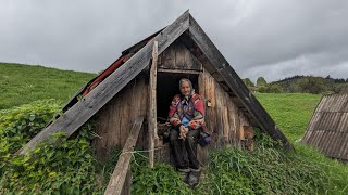 The difficult life of a 93yearold grandmother in the mountains far from civilization [upl. by Marjie]