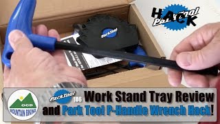 Park Tool 106 Work Tray Review and PHandle Wrench Hack [upl. by Levon928]