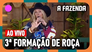 A FAZENDA 2024 3ª Formação de Roça AO VIVO AFazenda16 AO VIVO [upl. by Manuel]