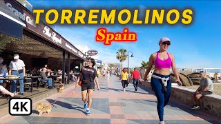 La Carihuela Torremolinos Malaga Spain 🇪🇸 THE Place in Costa del Sol Spain 🌞 Andalucia 4k 2024 [upl. by Ginelle396]