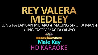 REY VALERA MEDLEY KARAOKE Male Key [upl. by Ranna]