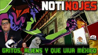 Gritos aliens y que viva México  NOTI NOJES [upl. by Ehcadroj499]