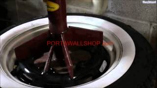 Portawallshopcom Atlas White Wall Tyre Portawall Installation Instructions [upl. by Anerual694]