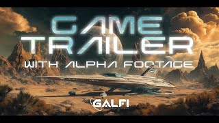 PLAY TO EARN  GalFi Trailer Early Alpha Footage [upl. by Quintie]