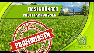 Rasendünger  Fachwissen auf Profiniveau  Düngertipps  Rasenpflege [upl. by Gnah]