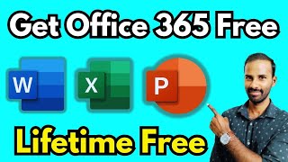 How to Get Microsoft Office 365 Free for Lifetime🔥  2024 [upl. by Atiuqam]