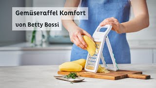 Gemüseraffel Komfort  Produkt von Betty Bossi [upl. by Rolyak418]