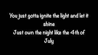 Firework  Katy Perry Lyrics [upl. by Evangelina]