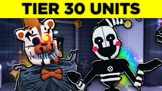 I Got TIER 30 UNITS EARLY in Five Nights TD [upl. by Lalittah]