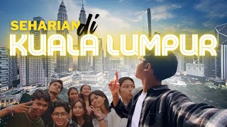 SEHARIAN DI KUALA LUMPUR ADA APA AJA   ep 1 Exchange Student Goes to Malaysia [upl. by Anuahs]